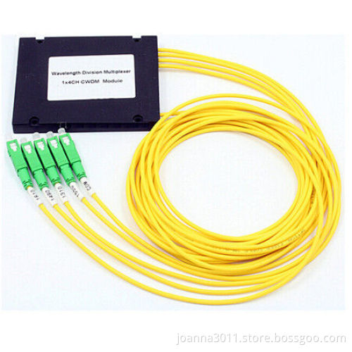ABS TYPE 4Ch CWDM Multi - Channel Fiber Optic MUX DEMUX